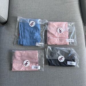 Blue, Pink, and Black Furlan Dance Set